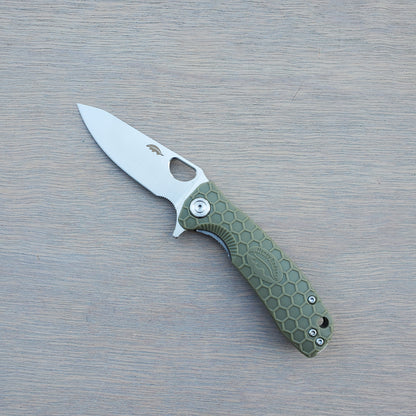 Honey Badger Small Leaf - Green
