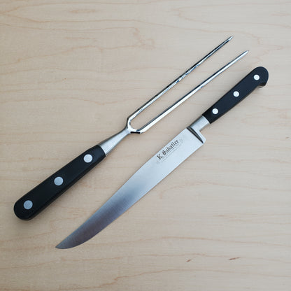 K Sabatier Carving Set Authentique Stainless