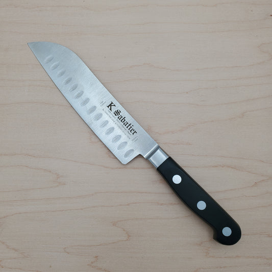 Coltello Tradizionale Pugliese corno lucido naturale 17cm knife 0403/508-17