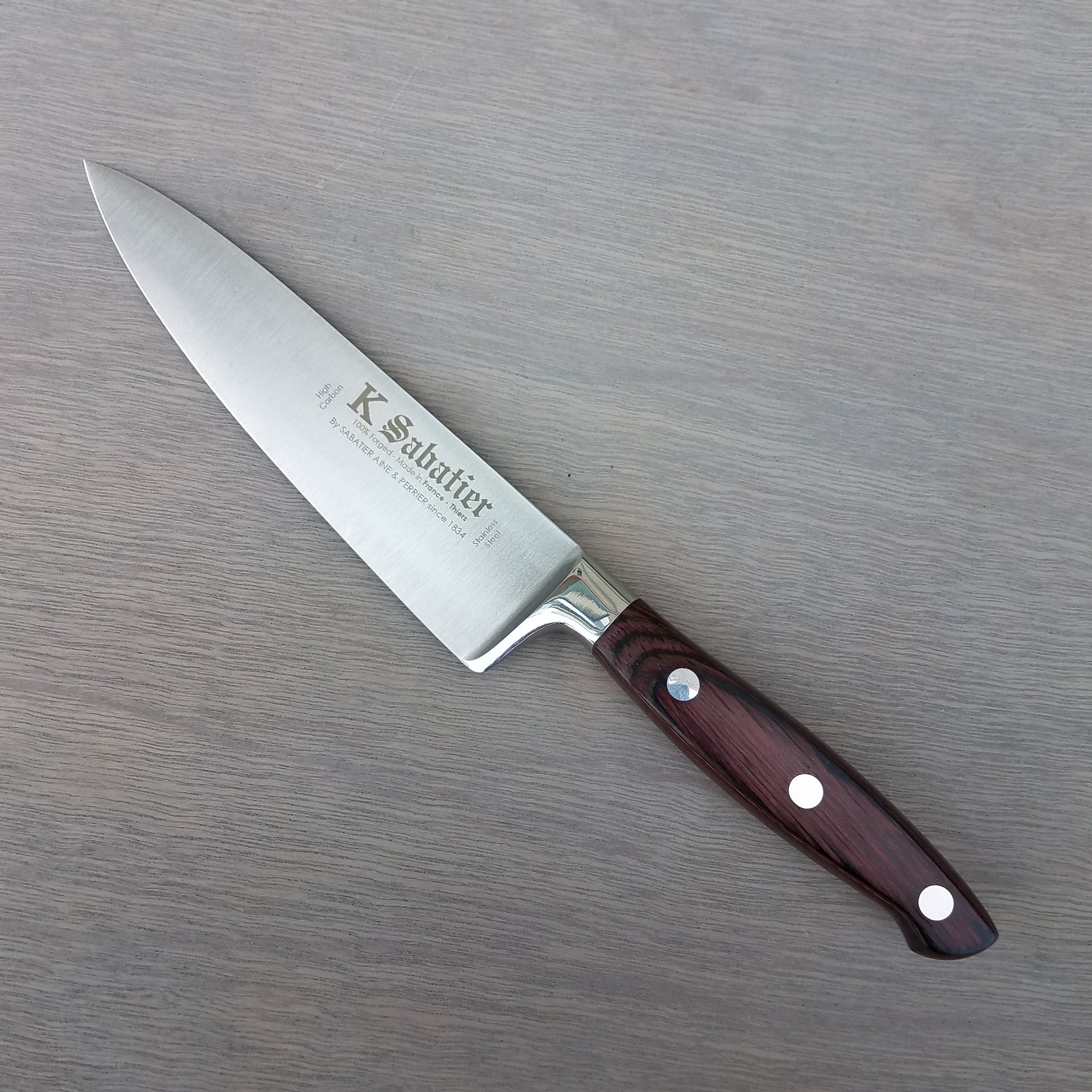 Bernal Cutlery - Review K Sabatier 10 carbon steel chef knives