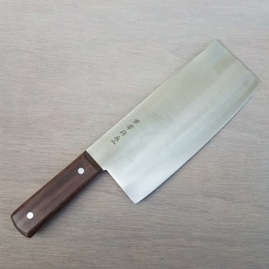 Kanetsune 220mm Chinese Cleaver - SK5 Carbon Steel