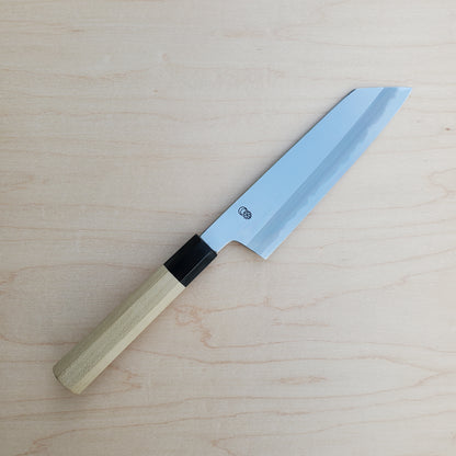 Sakai Kikumori Kikuzuki Kasumi 180mm Kiritsuke Santoku