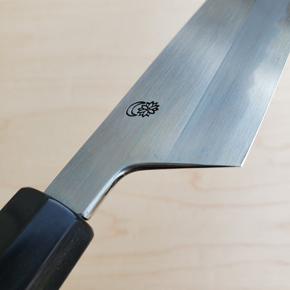 Sakai Kikumori Kikuzuki Kasumi 180mm Kiritsuke Santoku