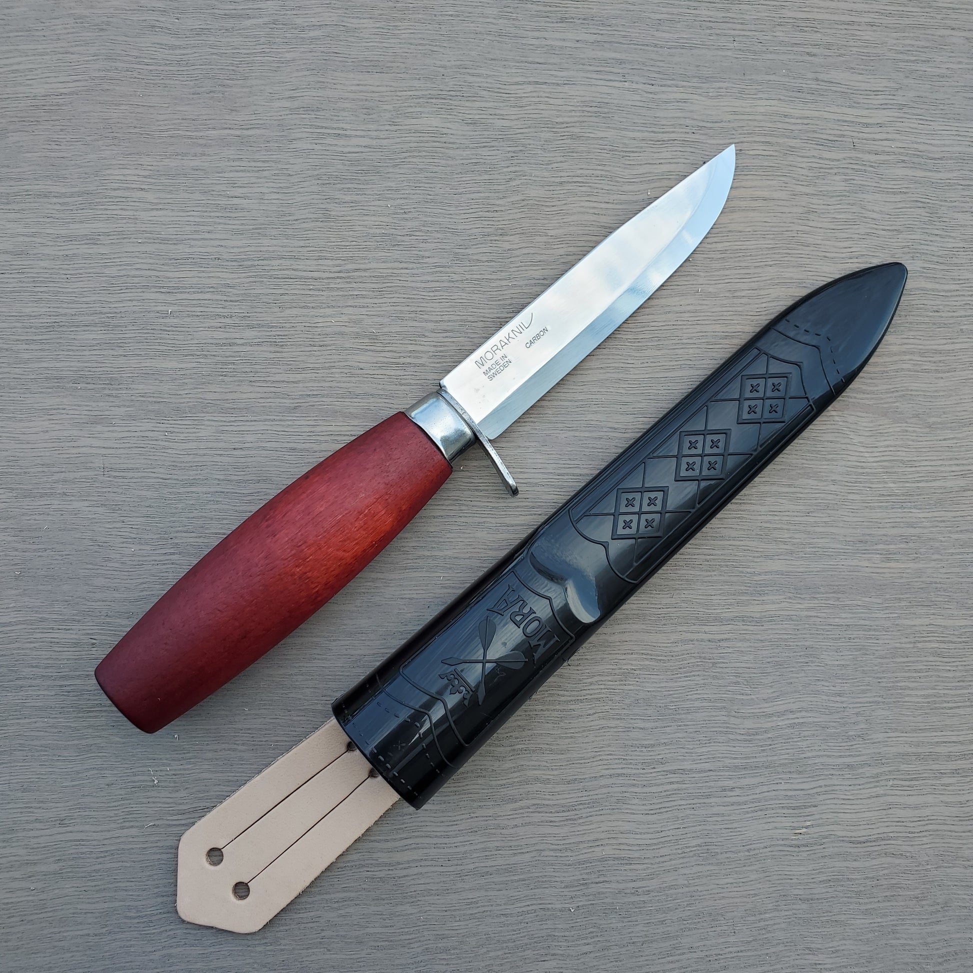 Mora Knives Steak Knife Gift Set, 2 Knives Included, Wooden Handle