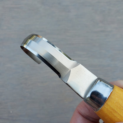 Morakniv Hook Knife 162 Double Edge - with Leather Sheath