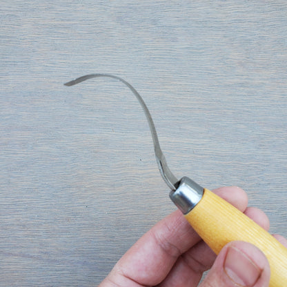 Morakniv Hook Knife 163 Double Edge - with Leather Sheath