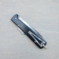 Otter Messer Mercator Lock Back Folding Knife - Black with Clip