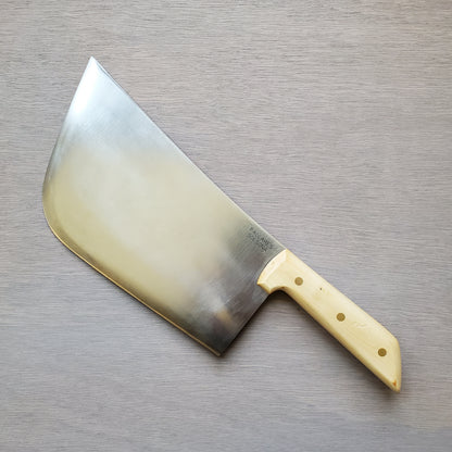 Pallares Butcher Cleaver 10" Carbon Steel - Boxwood