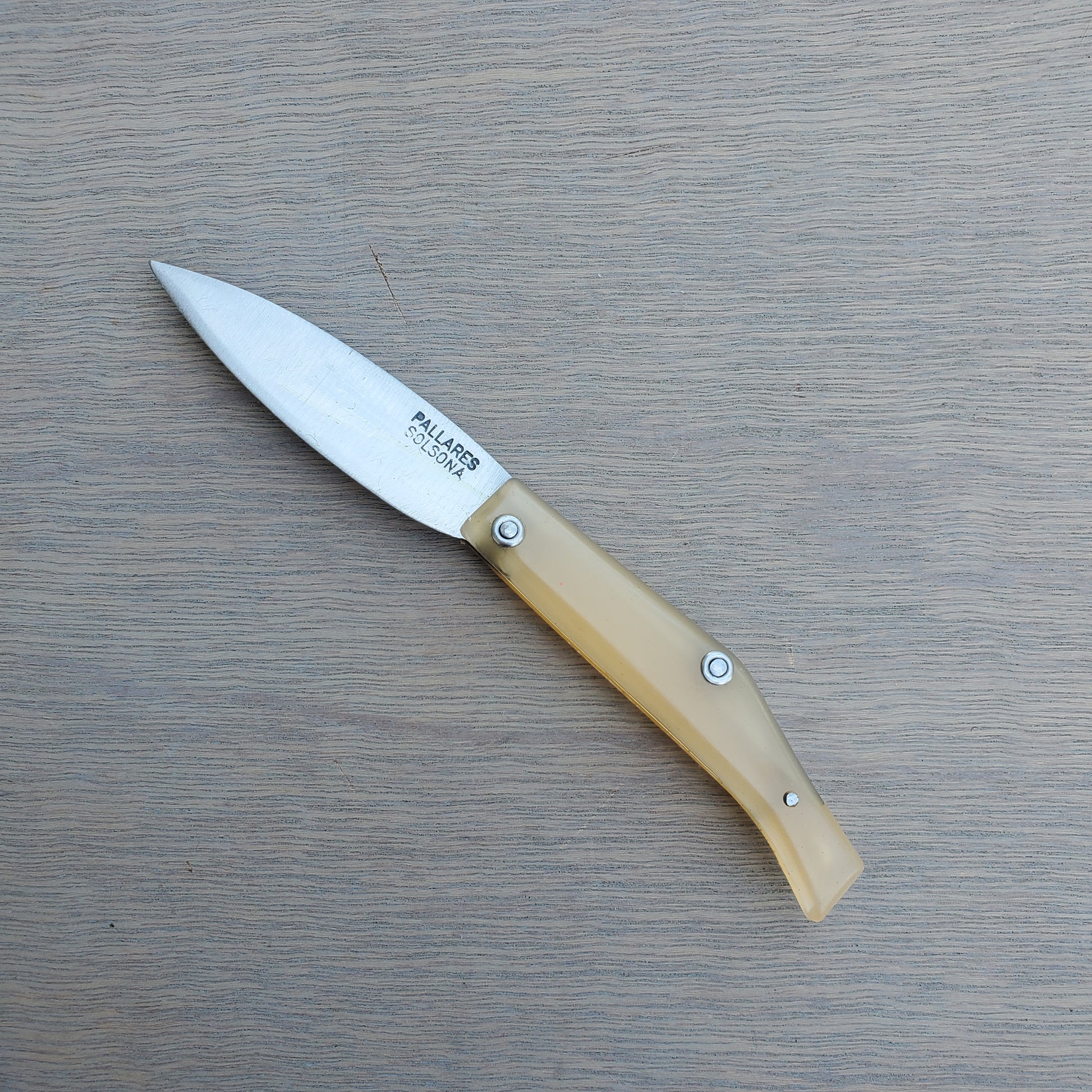 COMMON POCKET KNIFE STAINLESS STEEL - PALLARES SOLSONA – PALLARES.CUTLERY