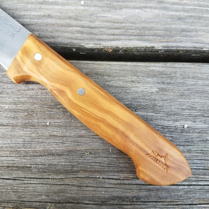 Pallares Steak Knife 4.5" - Carbon Steel - Olive