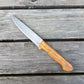 Pallares Steak Knife 4.5" - Carbon Steel - Olive