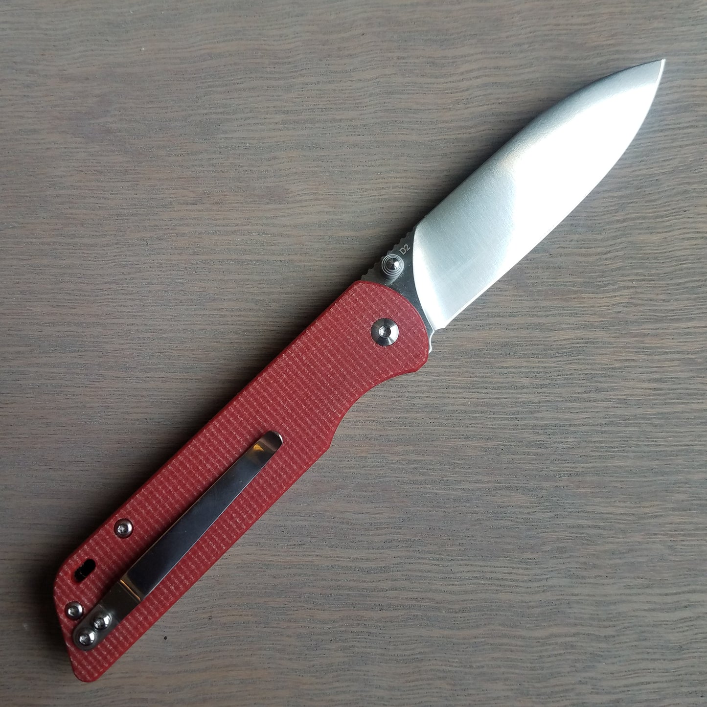 QSP Parrot V2 Red Micarta
