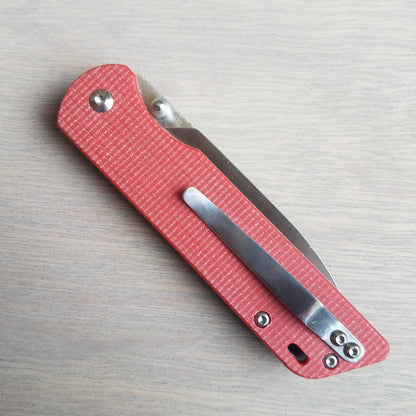 QSP Parrot V2 Red Micarta