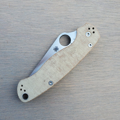 Spyderco Para Military 2 - Cruwear Micarta - C81MCW2