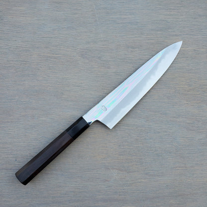 Sakai Kikumori Choyo Gyuto 210mm Shirogami - Ebony