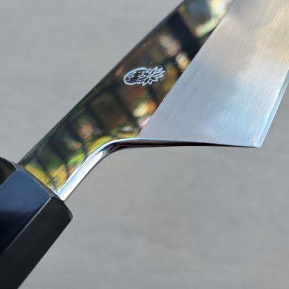 Sakai Kikumori Choyo Gyuto 210mm Shirogami - Ebony