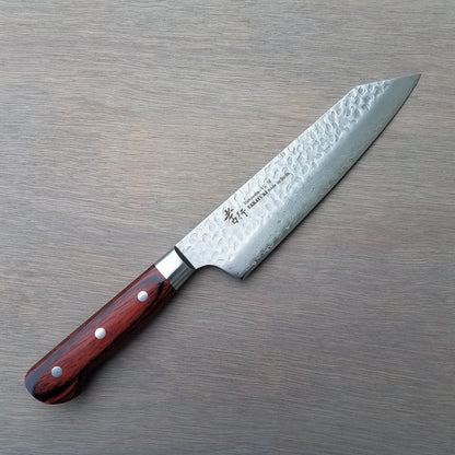 Sakai Takayuki 190mm Kengata 33 Layer Hammered Damascus