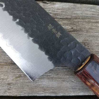 Sakai Takayuki 190mm Kengata Aogami Super Kurouchi