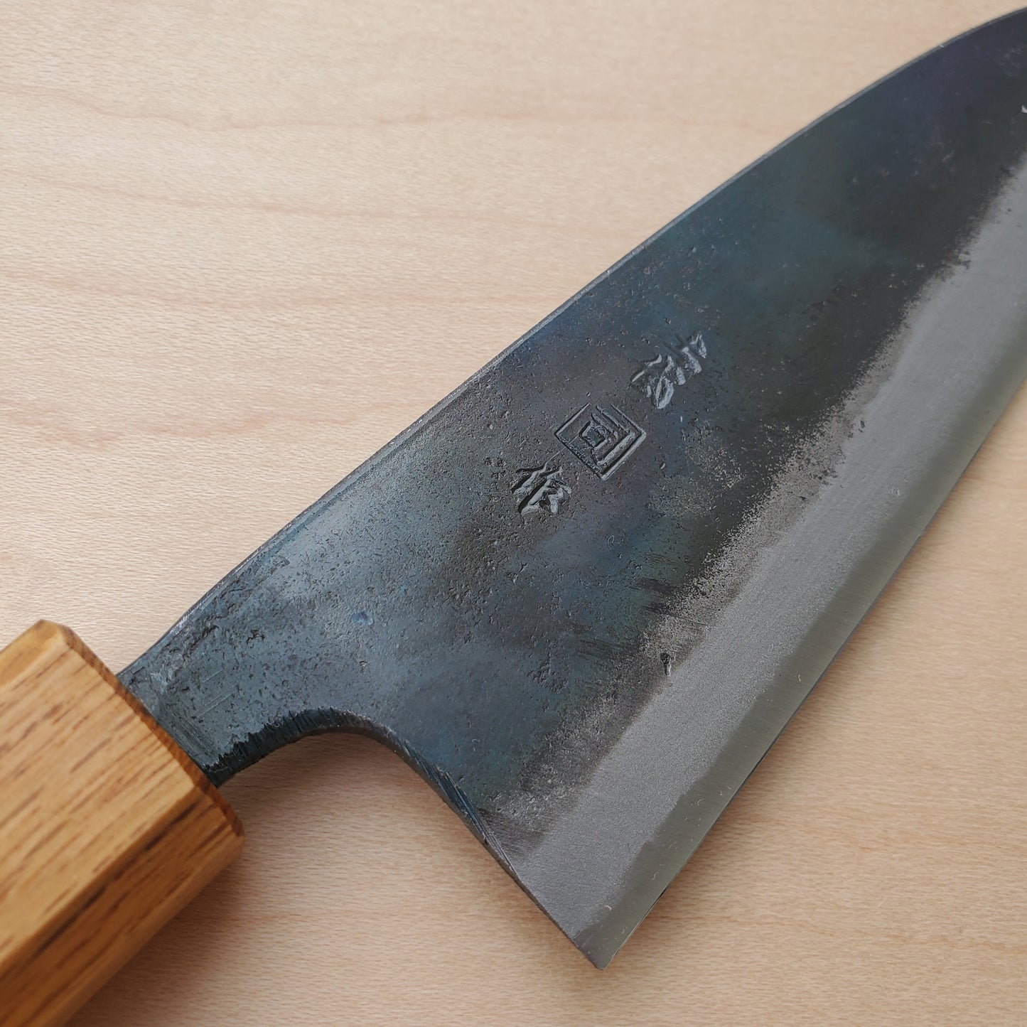 Tosa Tsukasa 150mm Gyuto - Shirogami 1 - Oak