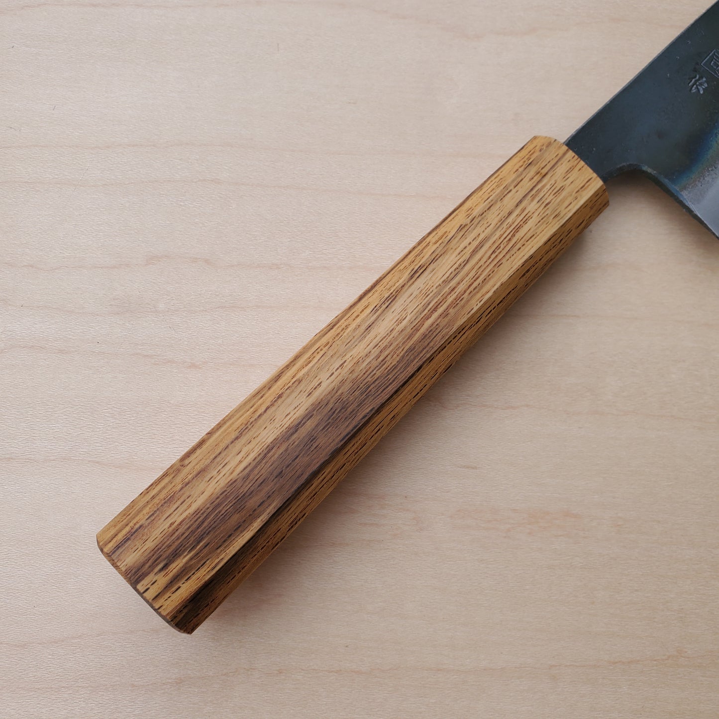 Tosa Tsukasa 165mm Santoku - Shirogami 1 - Oak