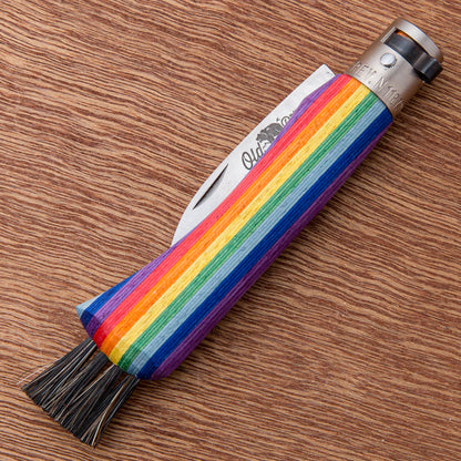 Old Bear Mushroom Knife - Rainbow