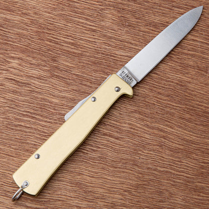 Otter Messer Mercator Lock Back Brass