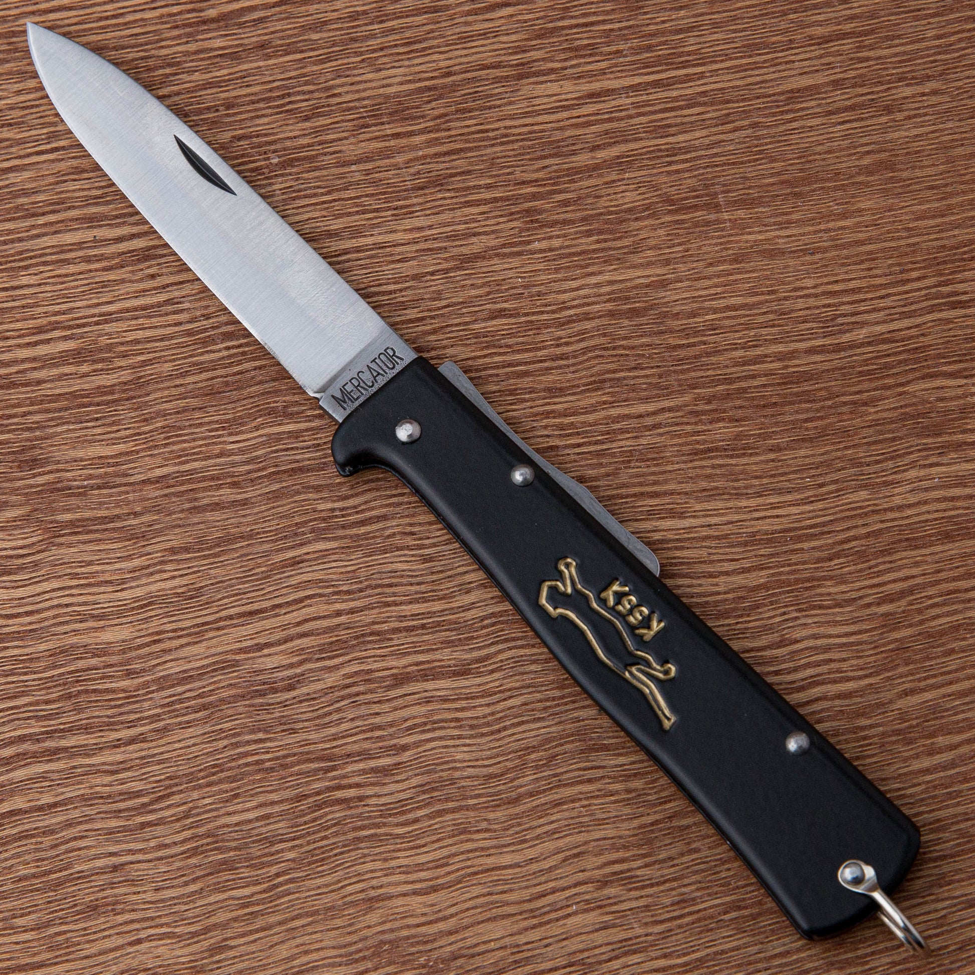 Otter Messer Mercator 'Black Cat' Lock Back Folding Knife – Uptown Cutlery
