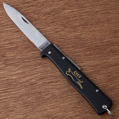Otter Messer Mercator 'Black Cat' Lock Back Folding Knife