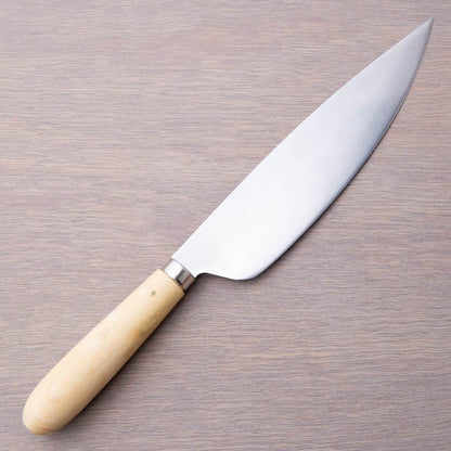 Pallares 'Leaf' 8" Kitchen Knife - Carbon Steel - Boxwood