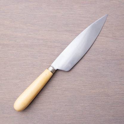 Pallares 'Leaf' 6" Kitchen Knife - Carbon Steel - Boxwood
