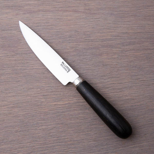 Pallares Steak and Table Knife - Inox - Round Ebony Handle