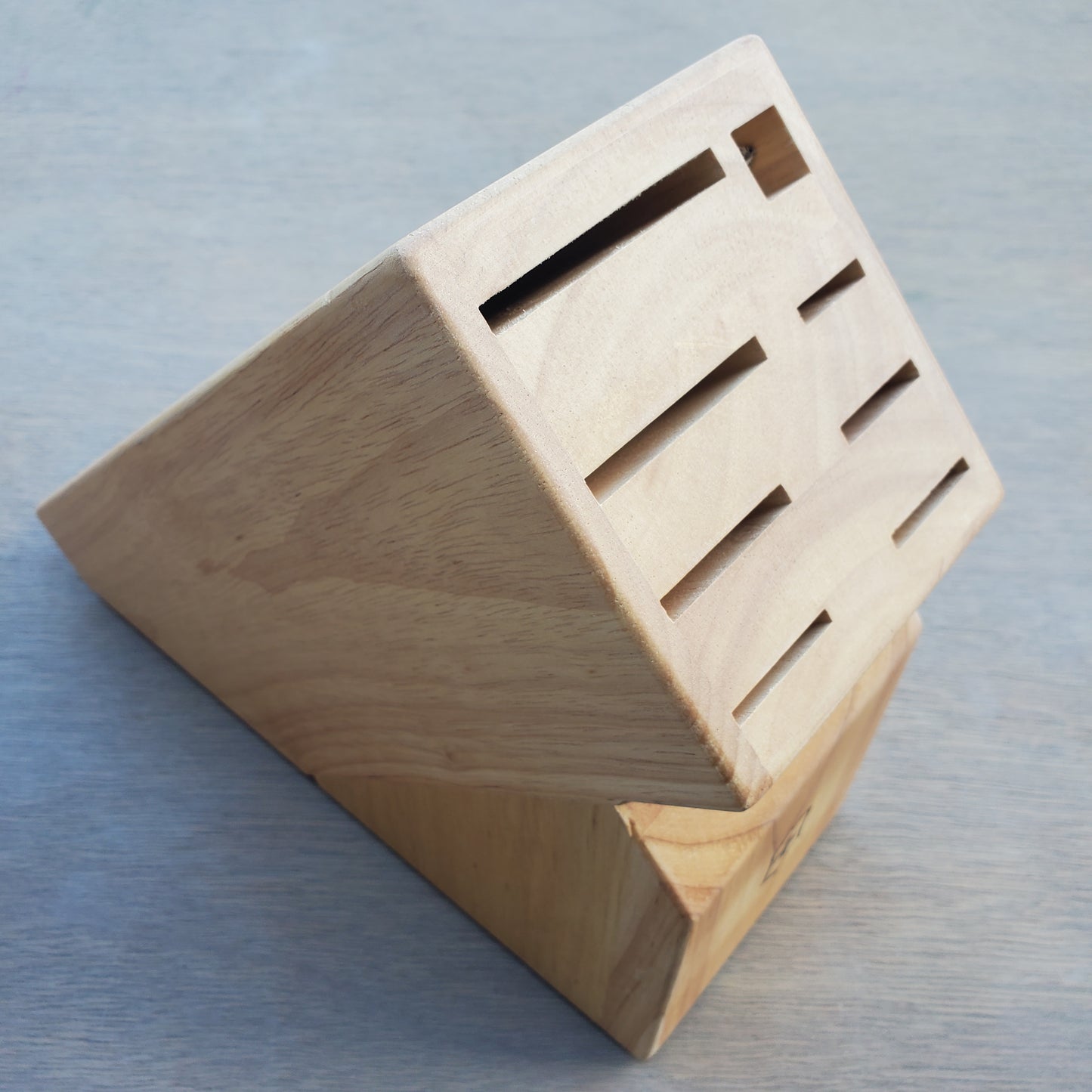 XL Knife Block / 31 Knife Slots / Gothic knife block / Wood knife block