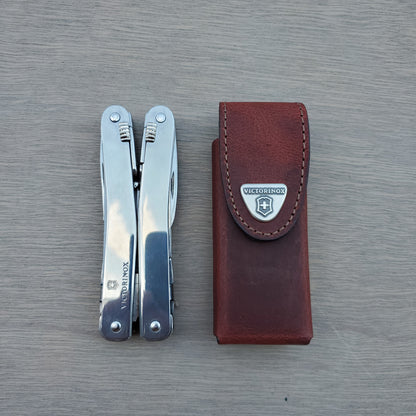 Victorinox Swiss Tool Spirit X with Leather Sheath