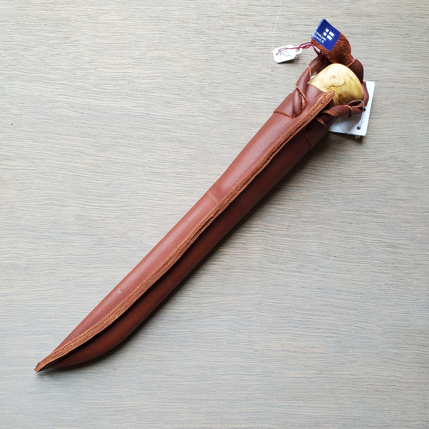 Wood Jewel Fillet Knife 6" - Curly Birch 23F