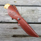 Wood Jewel Scout - Fixed Blade Curly Birch 23PP