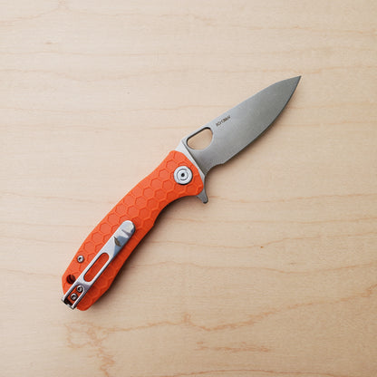 Honey Badger Small Leaf - Orange