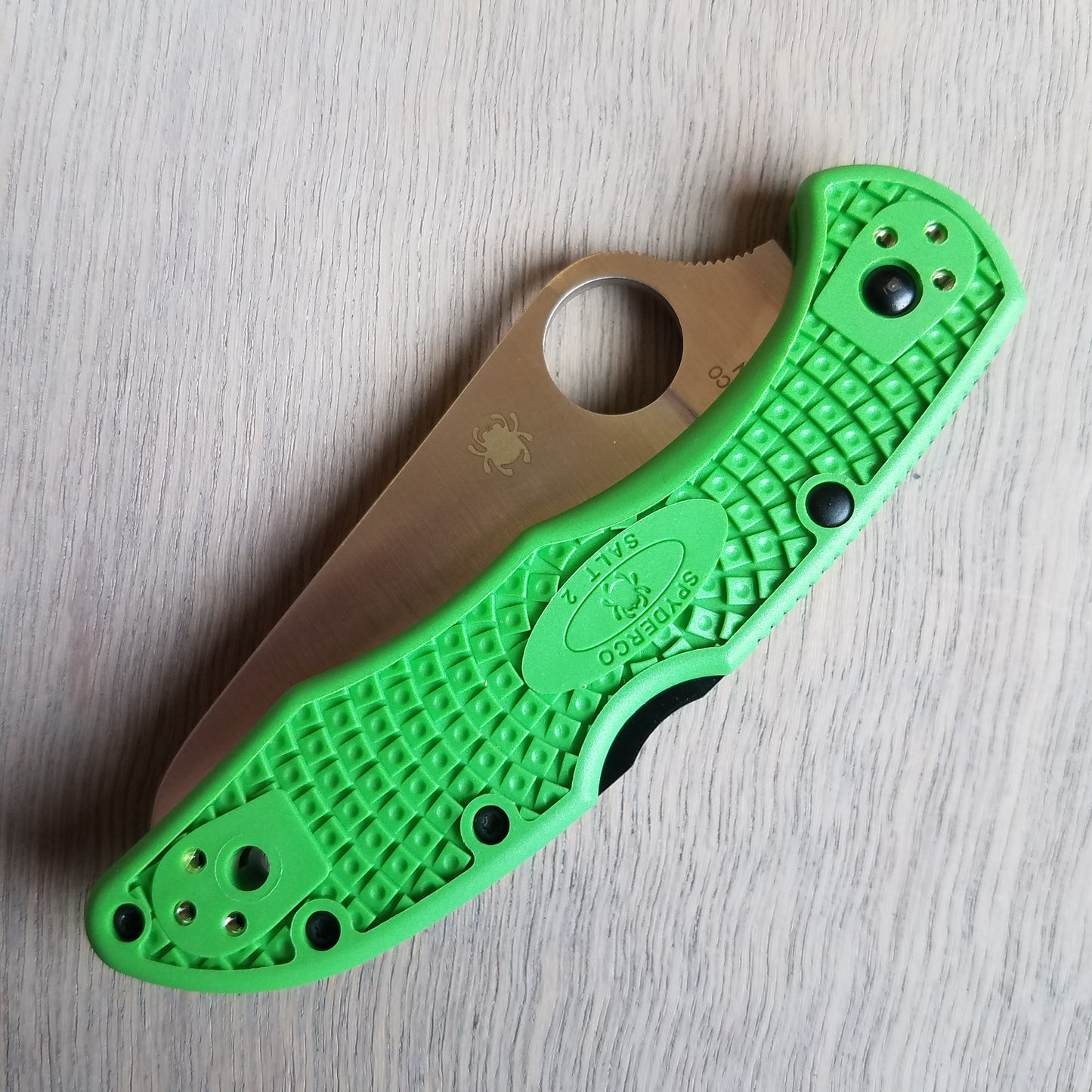 Spyderco Salt 2 - Green C88FPGR2